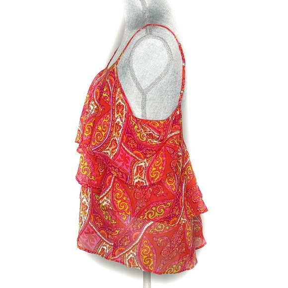 Show Me Your MuMu Top Cold Shoulder Paisley (AA33) - Picture 4 of 7